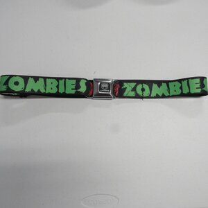 Buckle Down Dodge Viper I Heart Zombies Seat Belt Waist Belt Adjustable 😀